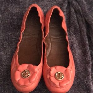PRICE FIRM‼️Tory Burch coral flats
